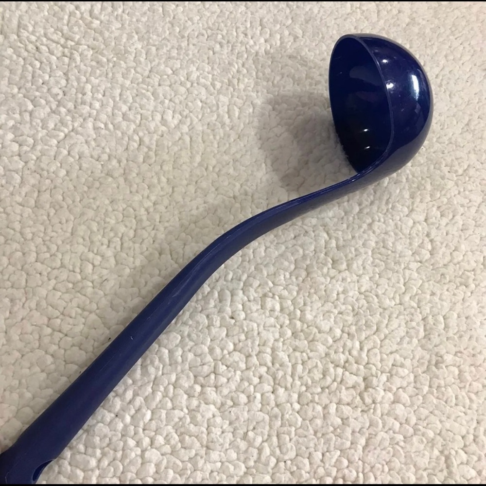 Vintage Tupperware Blue Serving Ladle 13” Length
Bundle & Save on Shipping